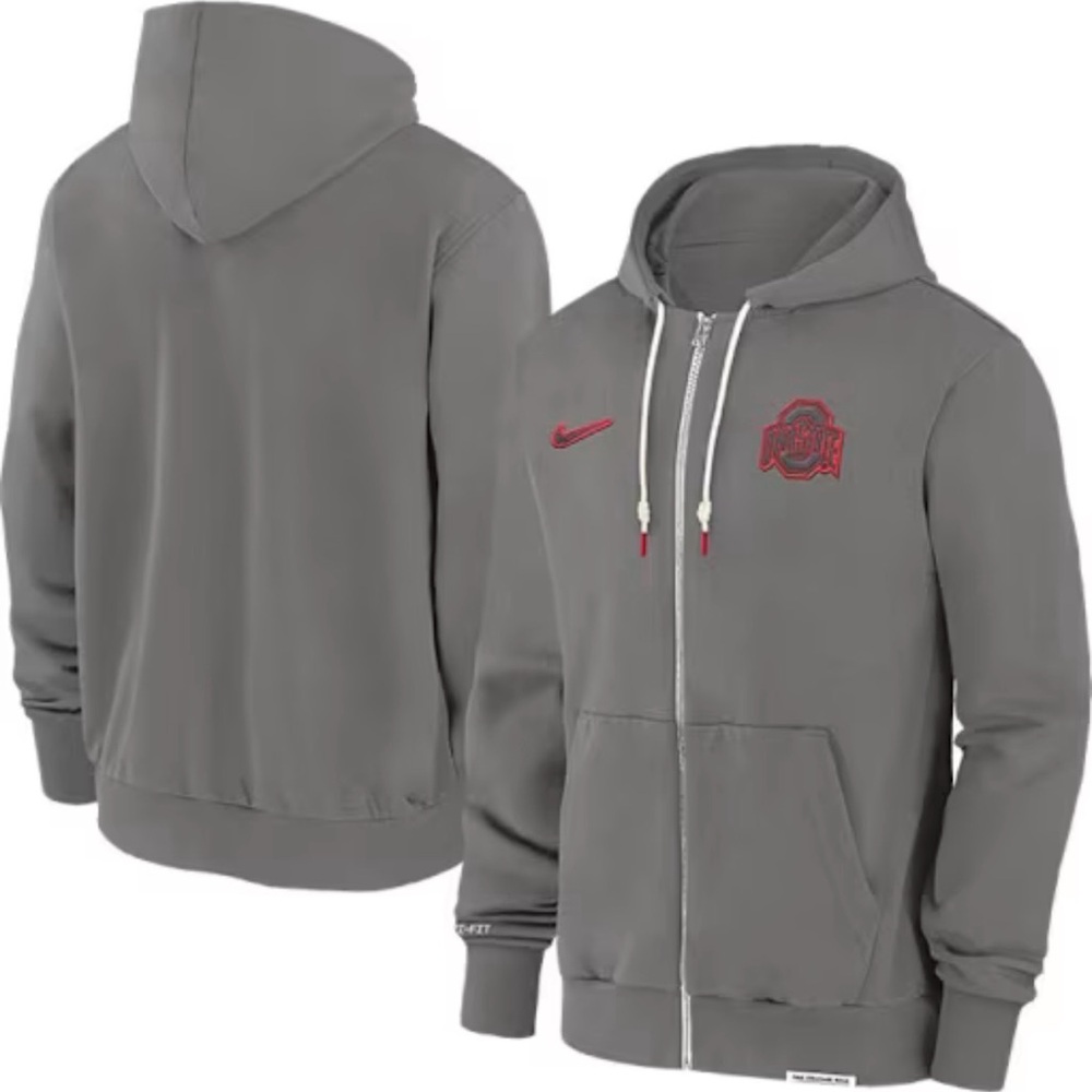 Nike NEW Ohio State Buckeyes Sideline Player‎ Jacket Size Medium